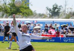 （成都世运会）浮士德球——女子半决赛：瑞士队胜德国队