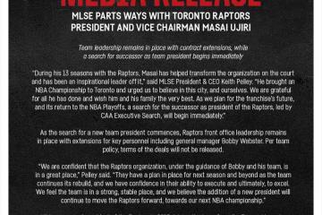 分道扬镳！多伦多猛龙总冠军功臣正式离队