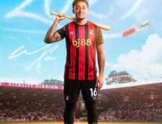 官方：伯恩茅斯同26岁的英格兰后腰塔韦尼耶续约至2029年