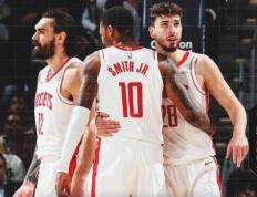 火箭队坐拥5大特质，吸引26+6巨星加盟！阵容深度顶尖，斯通立功