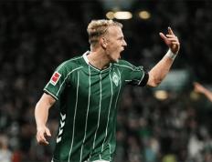 德甲：云达不莱梅状态出色，沃尔夫斯堡表现一般