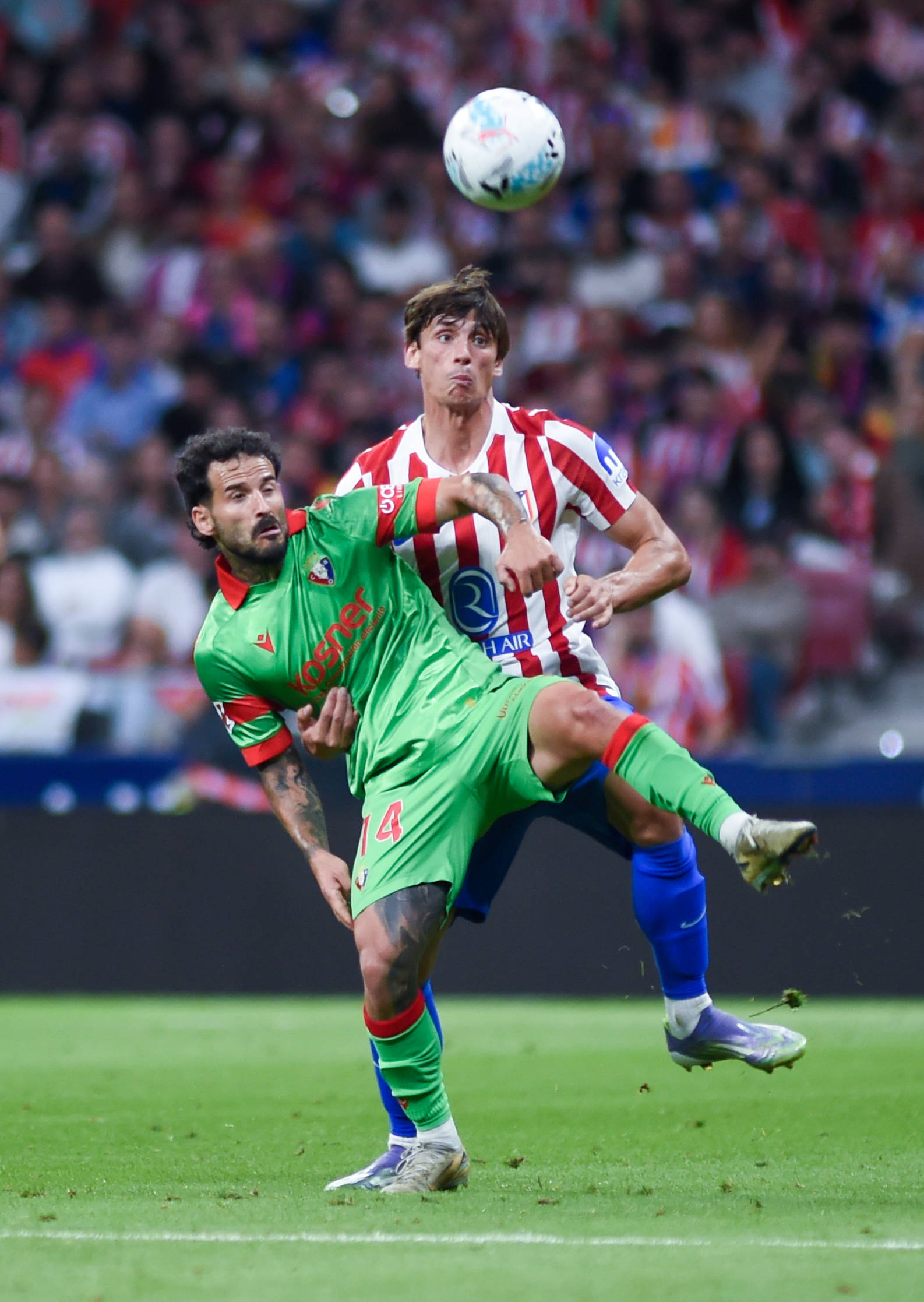 (体育)足(zú)球——西甲:马德里竞技胜奧(ào)萨苏纳