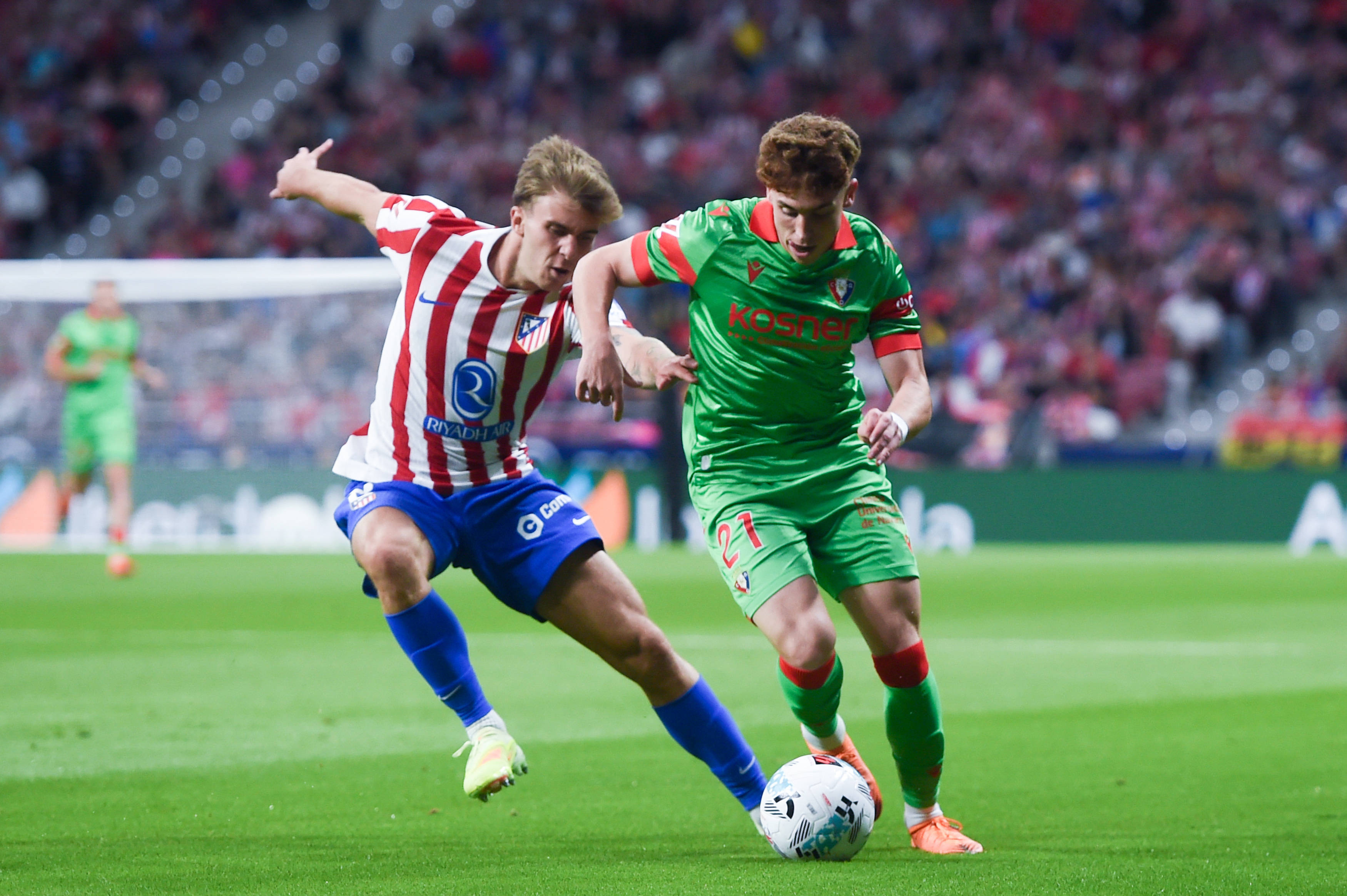 (体育)足(zú)球——西甲:马德里竞技胜奧(ào)萨苏纳