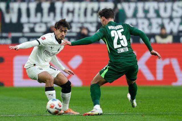 德甲｜门兴格拉德巴赫不敌沃尔夫斯堡