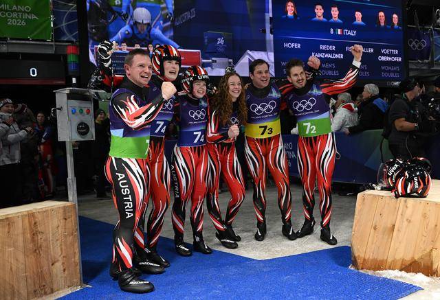 冬奥会｜德國(guó)队获雪橇团体接力冠军